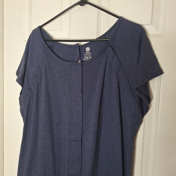Kindred Bravely Universal Labor & Delivery Gown in Navy Heather NWT - Picture 3 of 10